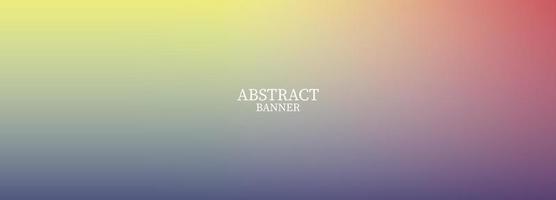 abstrakt oskärpa och färgglada banner malldesign vektor