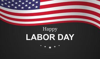 Labor Day Usa Illustrationshintergrund, Vektorillustration vektor