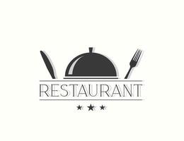 Restaurant-Logo-Design vektor