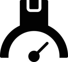 Tachometer-Vektorillustration auf einem Hintergrund. Premium-Qualitätssymbole. Vektorsymbole für Konzept und Grafikdesign. vektor