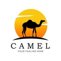 Kamel-Vektor-Logo vektor