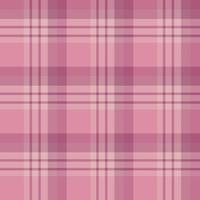 Nahtloses Muster in schönen rosa Farben für Plaid, Stoff, Textil, Kleidung, Tischdecke und andere Dinge. Vektorbild. vektor