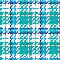 blaues und weißes schottisches gewebtes kariertes nahtloses muster des tartans vektor