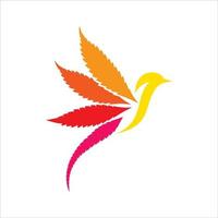 kreativa fågel logotyp vektor mall
