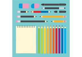 Art Supplies Vectors