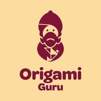 Origami-Guru-Logo vektor