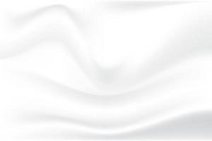 skrynkligt tyg textur. tyg mjuk våg skrynklig vit abstrakt bakgrund. illustration vektor