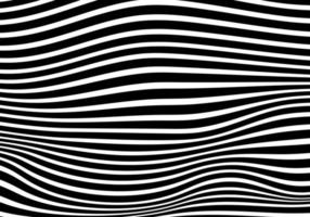 abstrakta linjer retro bakgrund. svart och vit randigt texturerat geometriskt mönster. vektor illustration.
