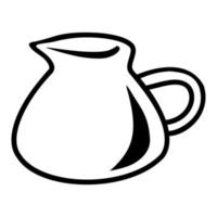 Kaffeetasse-Symbol auf weißem Hintergrund. Vektor-Illustration. vektor