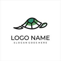 kreativ sköldpaddas logotyp vektor
