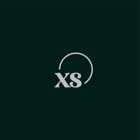 xs-Initialen-Logo-Monogramm vektor