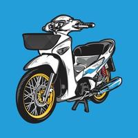 Scooter-Bike-Grafik vektor