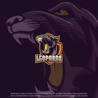 leoparden maskottchen bestes logo design gute verwendung für symbol identität emblem abzeichen marke und mehr