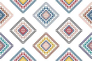 tartreez palästinensisches abstraktes geometrisches ethnisches textilmusterdesign. aztekischer Stoff Teppich Mandala Ornamente Textildekorationen Tapete. tribal boho native nahtlose textile traditionelle stickerei vektor