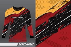 t-shirt sportdesign för racing, jersey, cykling, fotboll, spel, motocross vektor