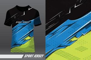 t-shirt sportdesign för racing, jersey, cykling, fotboll, spel, motocross vektor