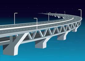 bangladesh padma bridge illustration vektor