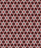 roter nahtloser geometrischer Hintergrund. abstraktes Muster. vektor