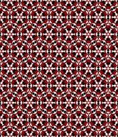 roter nahtloser geometrischer Hintergrund. abstraktes Muster. vektor