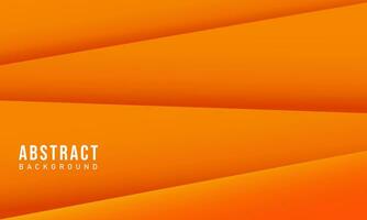abstrakt orange papper skär bakgrund. vektorillustration för din grafiska design, banner, affisch, webb och sociala medier vektor