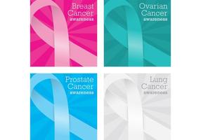 Cancer Card Vectors