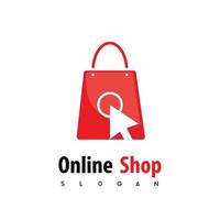 Online-Shop-Logo vektor