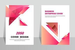 moderne Corporate Book Cover-Vorlage vektor