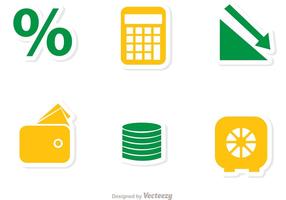 Finanzen Vektor Ionen Pack 2