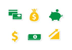 Finanzen Icons Vektoren Pack 1