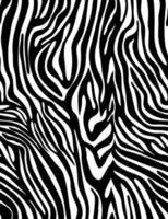 Vektortierdruck. Zebra-Ornament. nahtloses Muster vektor