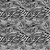 vektor djur print. zebra prydnad. seamless mönster