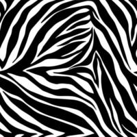 Vektortierdruck. Zebra-Ornament. nahtloses Muster vektor