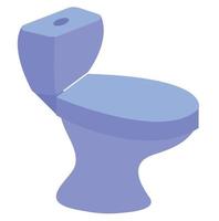 Keramiktoilette und Spülfässer. Sanitäranlagen für Toiletten. Vektorgrafik auf Lager isoliert auf weißem Hintergrund. vektor
