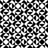 svart och vitt abstrakt geometriskt vektor