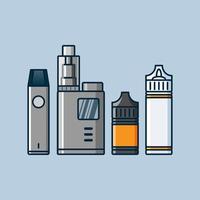 vape ikon vektor isolerade illustration