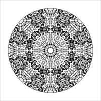 handgezeichnetes Mandala. dekoration in ethnischer orientalischer gekritzelverzierung. vektor