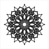 handgezeichnetes Mandala. dekoration in ethnischer orientalischer gekritzelverzierung. vektor