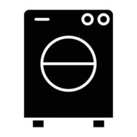 Waschmaschinen-Icon-Stil vektor