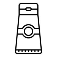 Rasierschaum-Icon-Stil vektor