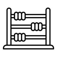 abacus ikon stil vektor