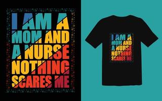 Krankenschwester T-Shirt Design Grafik typografischer Vektor, lizenzfreier Vektor