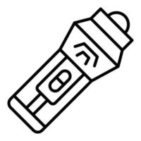 Taschenlampen-Icon-Stil vektor