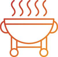 BBQ-Grilll-Icon-Stil vektor