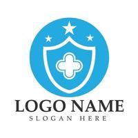 sköld logotyp design vektor, sköld emblem logotyp mall, logosymbol ikon-vektor vektor