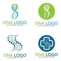 dna-vektor-logo-design-vorlage.modernes medizinisches logotype.laborwissenschaft symbol symbol.farbenfroher pharmakologie-zeichen-vektor vektor