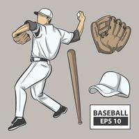 baseball vektorillustration vektor