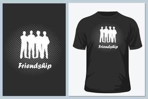 Freundschaft T-Shirt Vektor