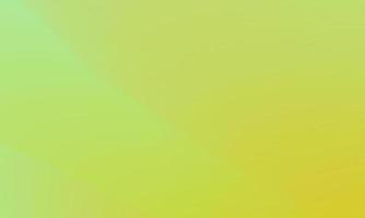 vacker och ljus grön och gul färggradient bakgrundskombination mjuk och smidig konsistens vektor