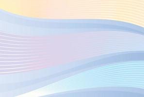 abstrakter Hintergrund mit Linien und Pastelltönen vektor