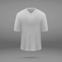 Shirt-Vorlage für Trikot. vektor